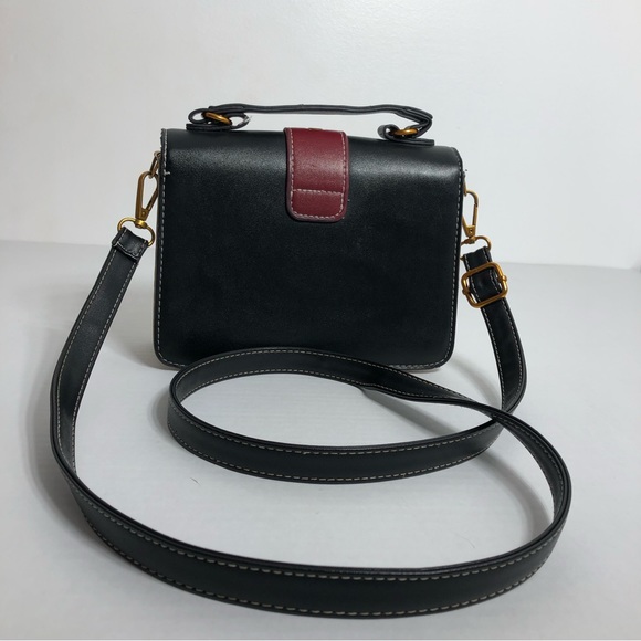 Patch Trendy Purse Clutch with Long Cross Body Strap - Picture 3 of 14